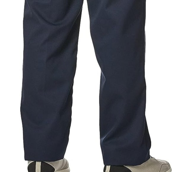 Red Kap Men's Elastic Insert Work Pant -NAVY 54 x 30 NEW Wrinkle free stain free - Picture 5 of 9